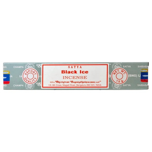 SATYA Black Ice Incense Благовоние Чёрный Лёд 15г (эксклюзив)