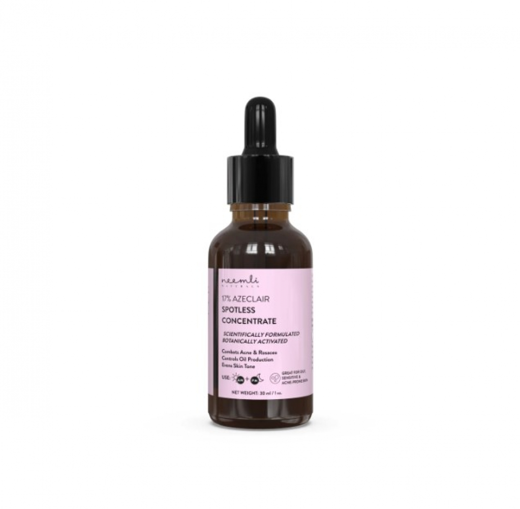NEEMLI NATURALS 17% Azeclair Spotless Concentrate Концентрат для жирной кожи против акне с биологически активным комплексом Азеклэр 30мл