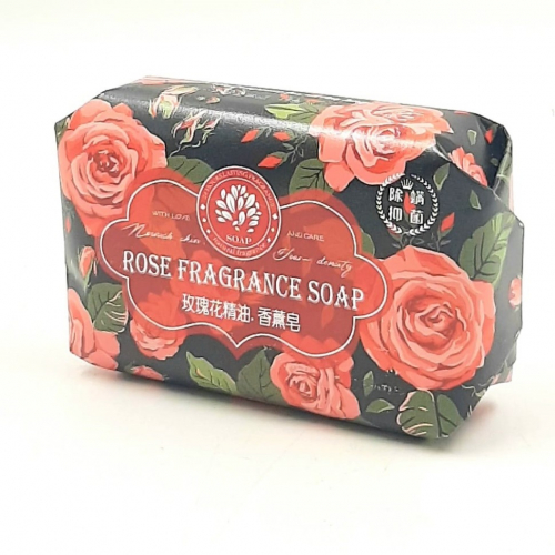 YLJ  Мыло для лица и тела ROSE FRAGRANCE SOAP Парфюмированное РОЗА  200г