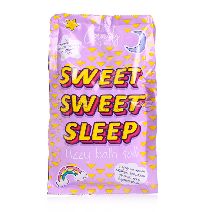 Шипучая соль для ванн Candy bath bar