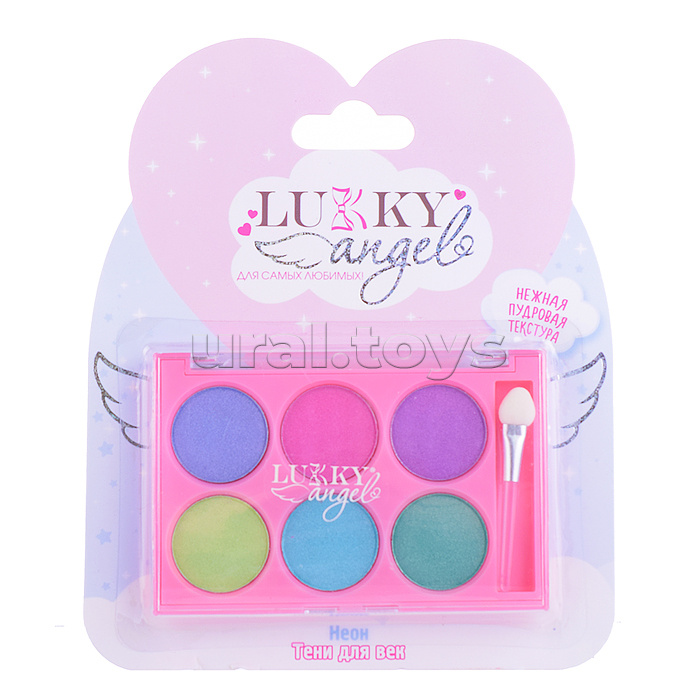 Пудровые тени для век Lukky Angel