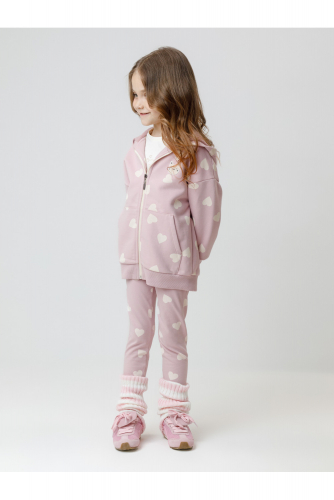 Crockid Брюки КР 4074 розовый лед, сердечки к599 Crockid