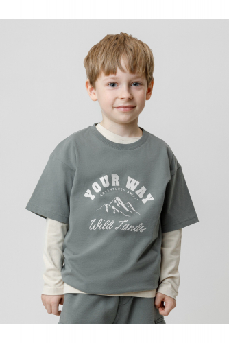 Crockid Фуфайка КР 302778 пряный базилик к650 Crockid
