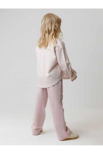 Crockid Брюки КР 400786 розовый лед к601 Crockid