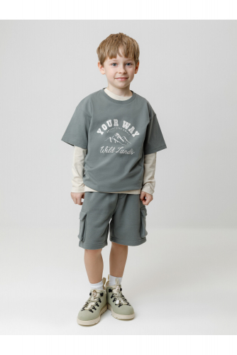 Crockid Шорты КР 400828 пряный базилик к650 Crockid