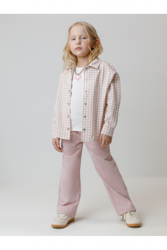 Crockid Брюки КР 400786 розовый лед к601 Crockid