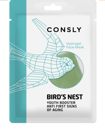 Гидрогелевая маска с экстрактом ласточкиного гнезда Hydrogel Bird’s Nest Face Mask  1 шт