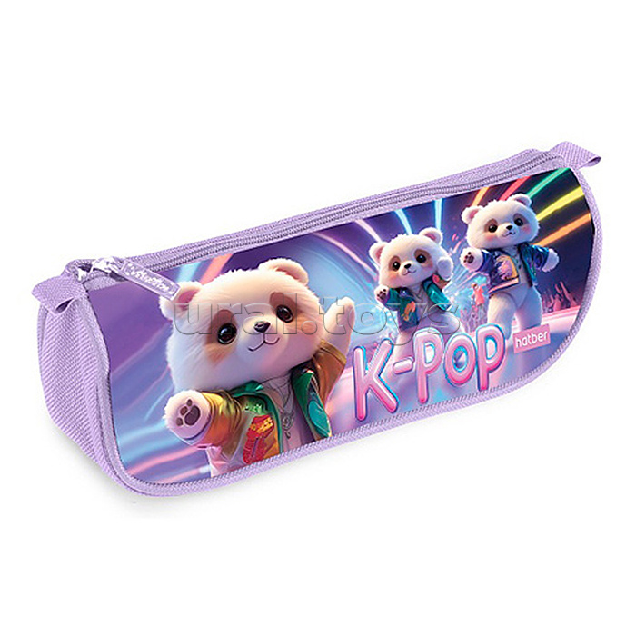 Пенал 200х95х50мм., на молнии мягкий