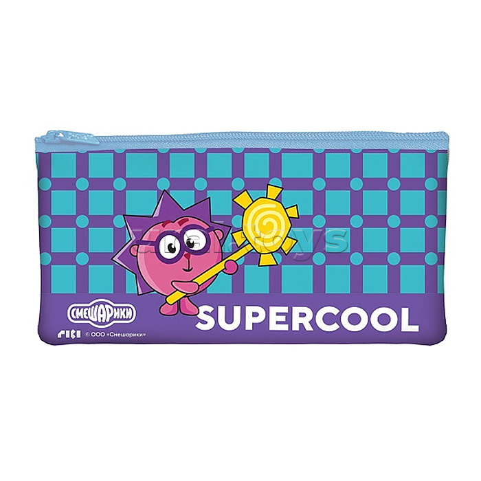 Пенал 205х110мм.,на молнии мягкий