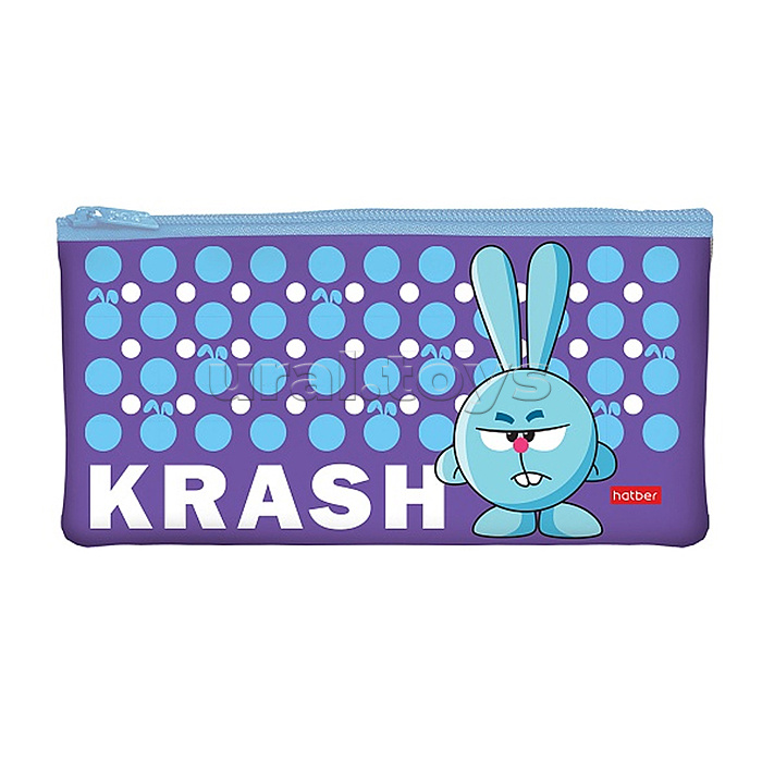 Пенал 205х110мм.,на молнии мягкий