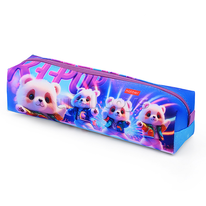 Пенал 210х50х60мм., на молнии мягкий