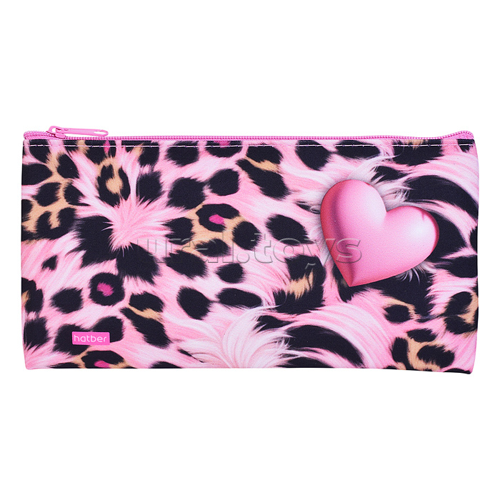 Пенал 205х110мм.,на молнии мягкий