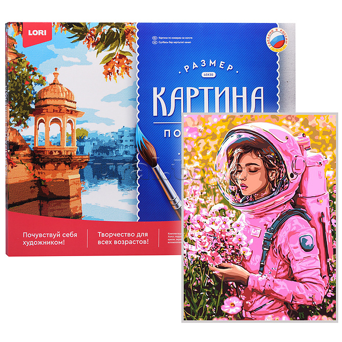 Картина по номерам холст на подрамнике 30*40 см