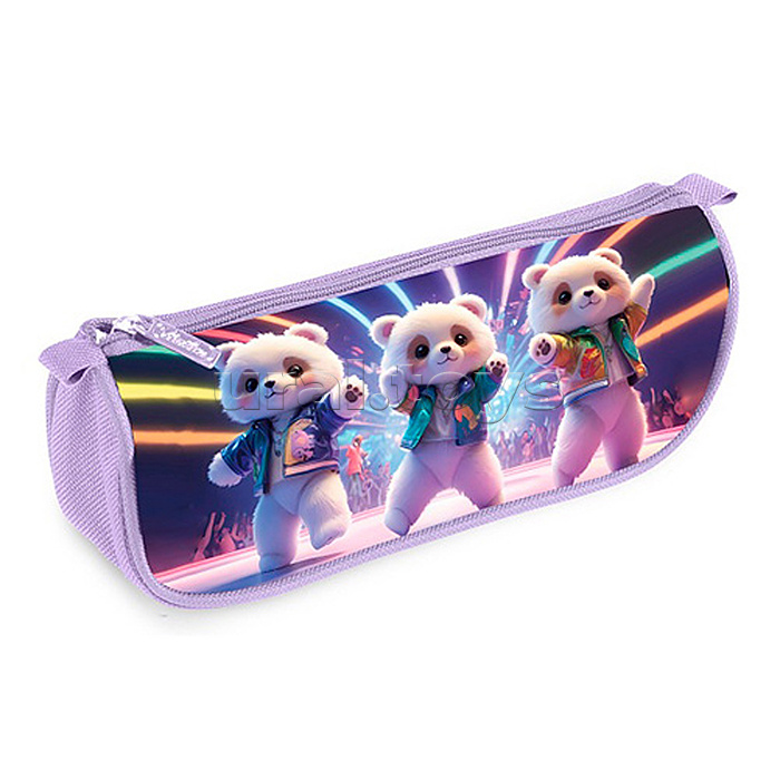 Пенал 200х95х50мм., на молнии мягкий