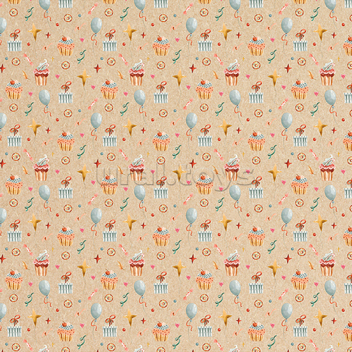 Упаковочная бумага крафт 70*100см, 