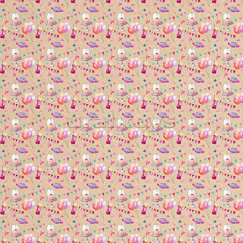 Упаковочная бумага крафт 70*100см, 