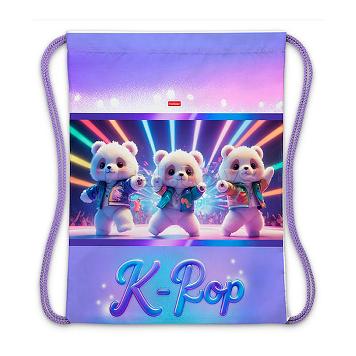 Мешок для сменной обуви 33х42см., 1 отделение