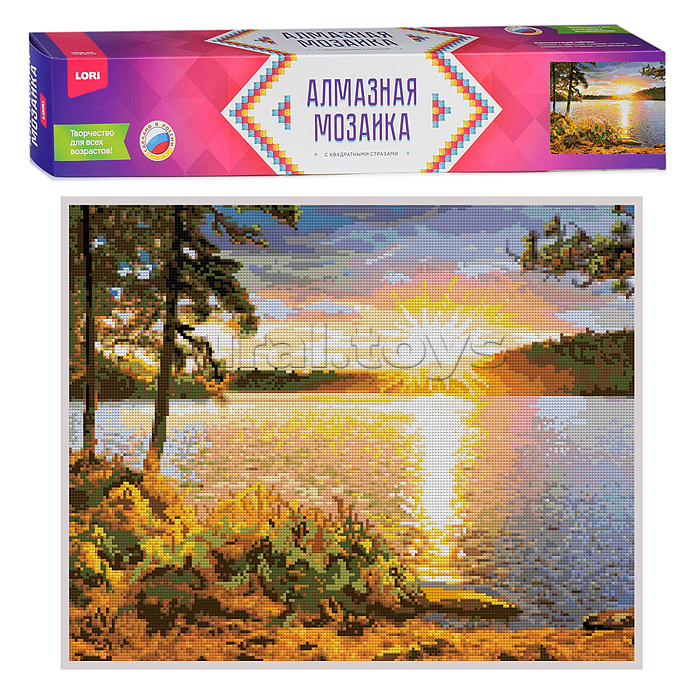 Алмазная мозаика 40*50 см (полное заполнение)