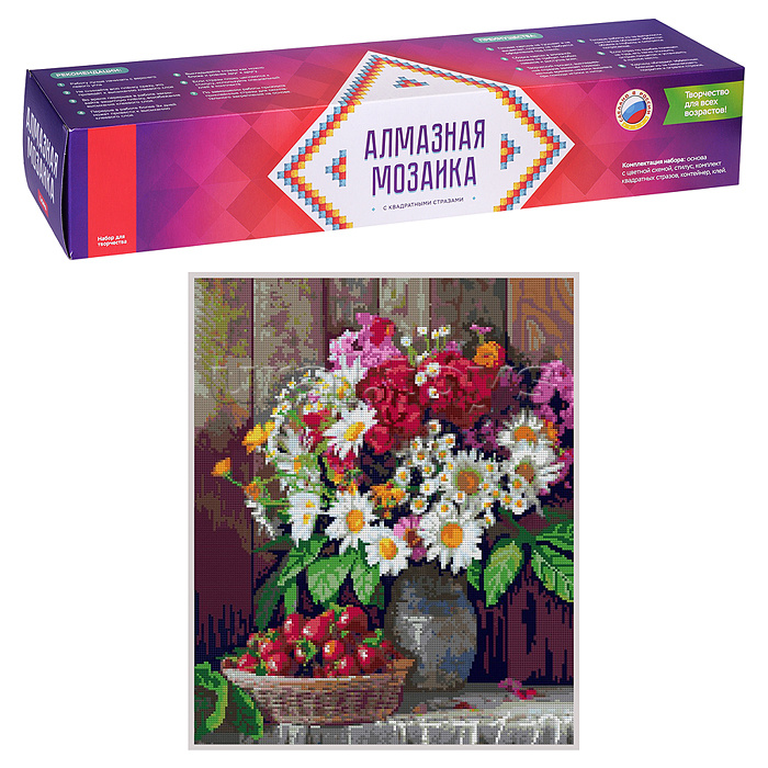 Алмазная мозаика 40*50 см (полное заполнение)