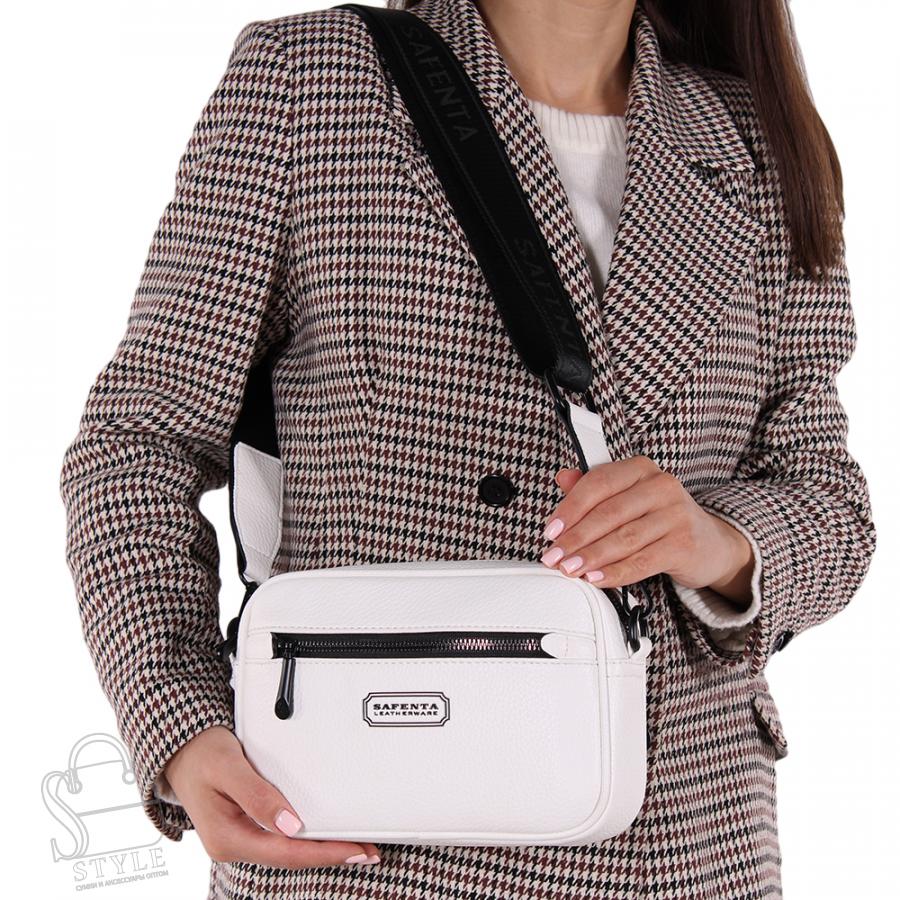 Сумка женская 270011-9 white Velina Fabbiano-Safenta/30 в Новосибирске