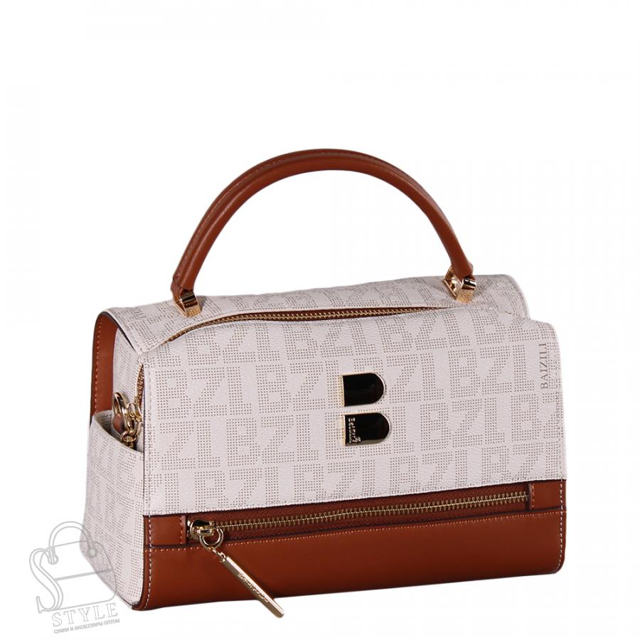 Сумка женская 767-15607G white caramel Baizili/50 в Новосибирске