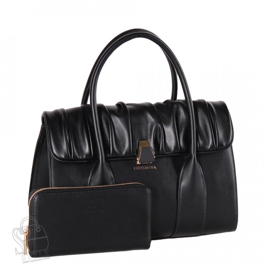 Сумка женская 012209084 black Chrisbella/30 в Новосибирске