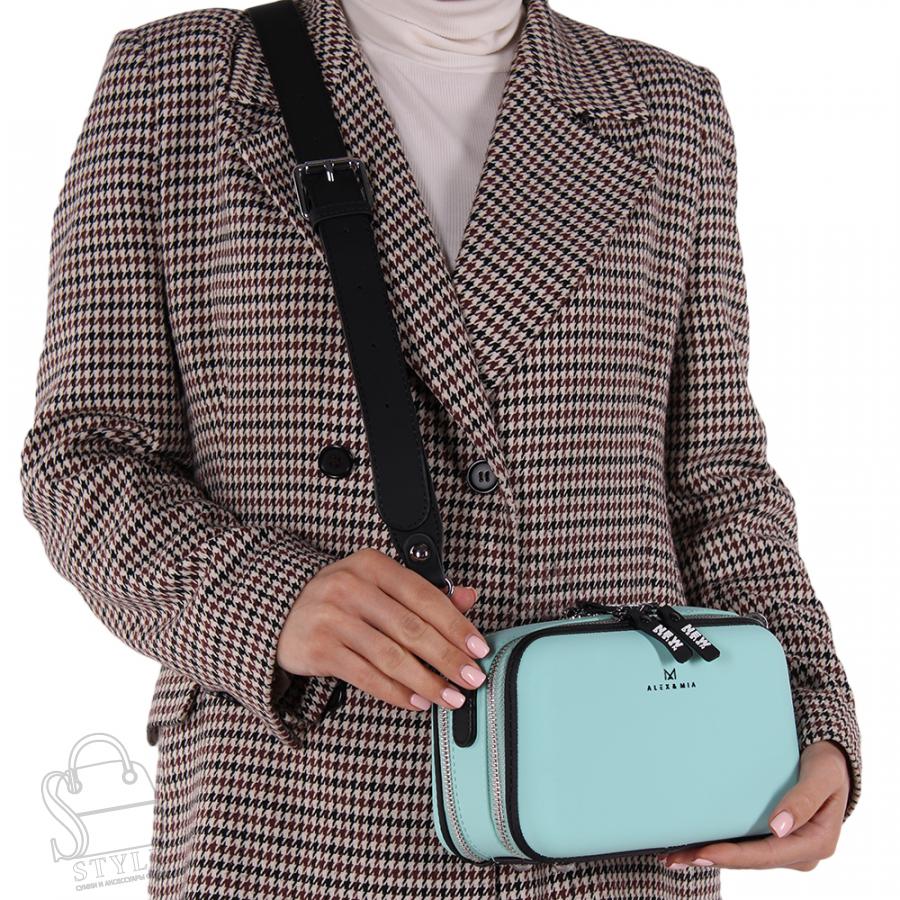 Сумка женская 9091CD l.blue Alex&Mia/30