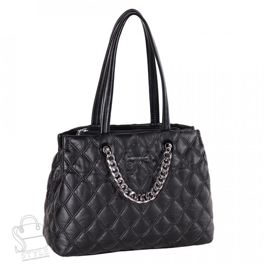 Сумка женская 3271-2898-1 black Polina&Eiterou/30 в Новосибирске