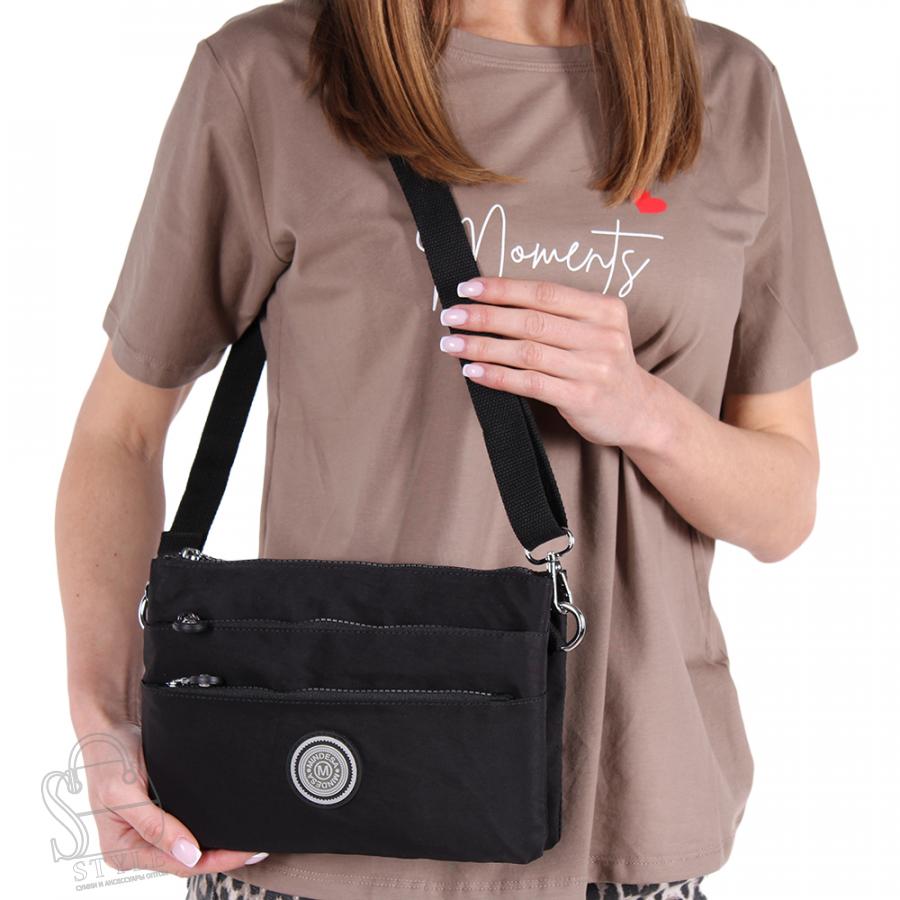 Сумка женская 8661MD black Mindesa