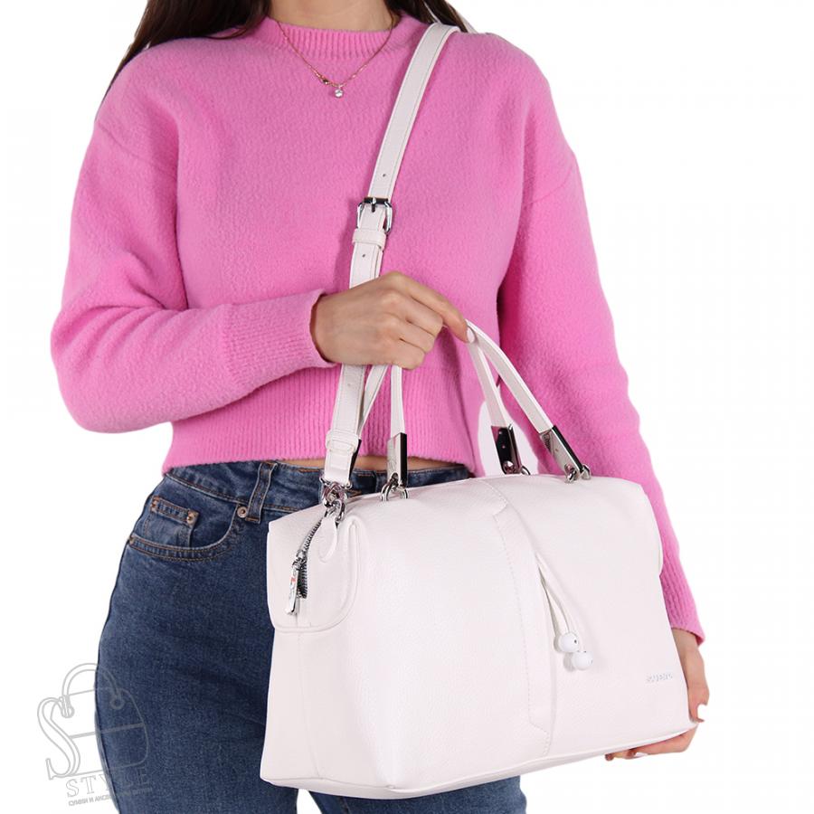 Сумка женская 575624 white Velina Fabbianno-Safenta/30