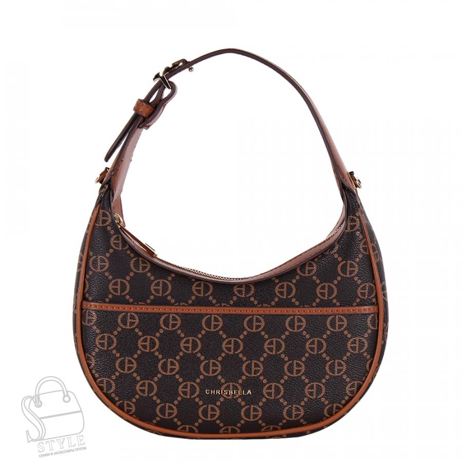 Сумка женская 012312011 brown Chrisbella/30 в Новосибирске