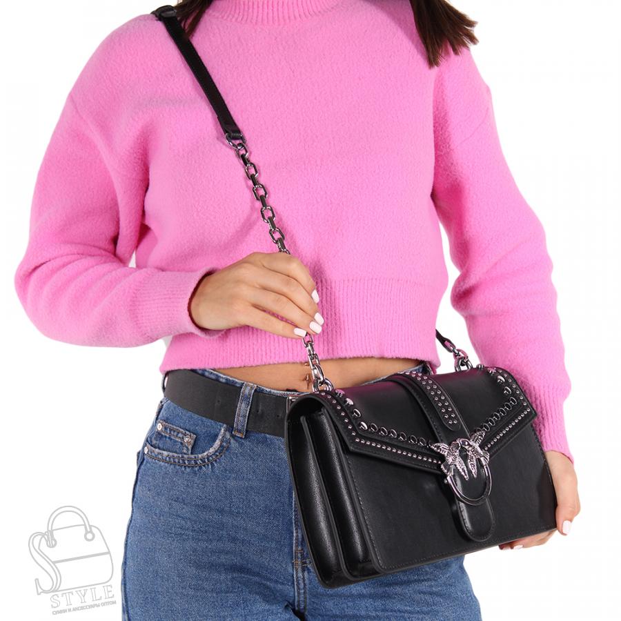 Сумка женская 1606-1K-401 black Polina&Eiterou/30