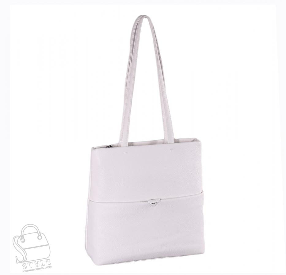 Сумка женская 593339-1 white Velina Fabbiano-Safenta/30 в Новосибирске