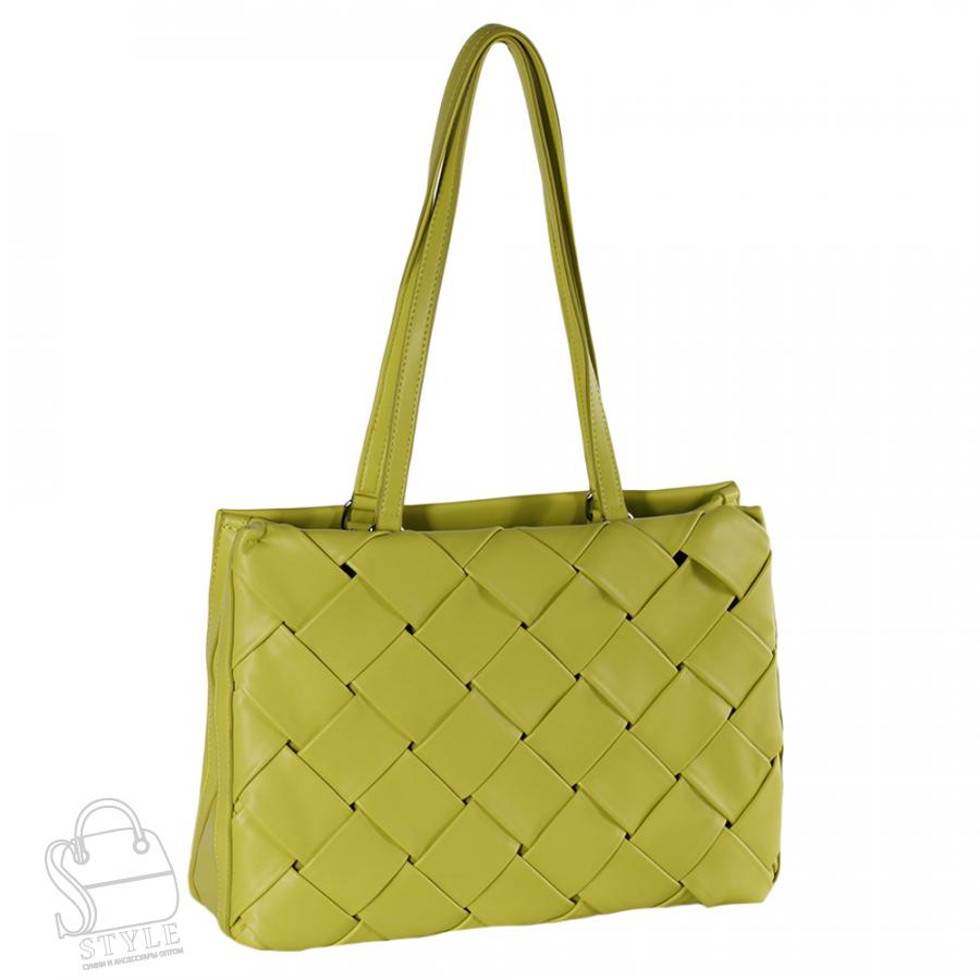 Сумка женская 593083-1 lemon green Velina Fabbiano /30 в Новосибирске