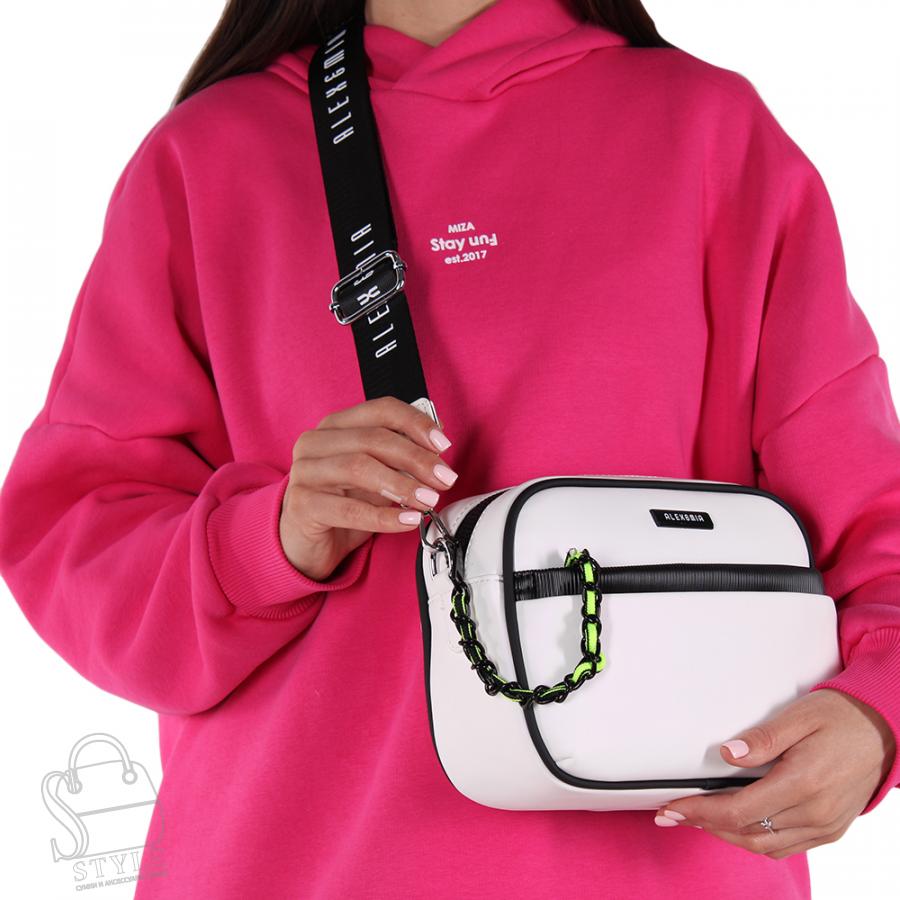 Сумка женская 8879CD white Alex&Mia/30