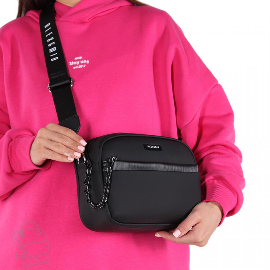 Сумка женская 8879CD black Alex&Mia/30