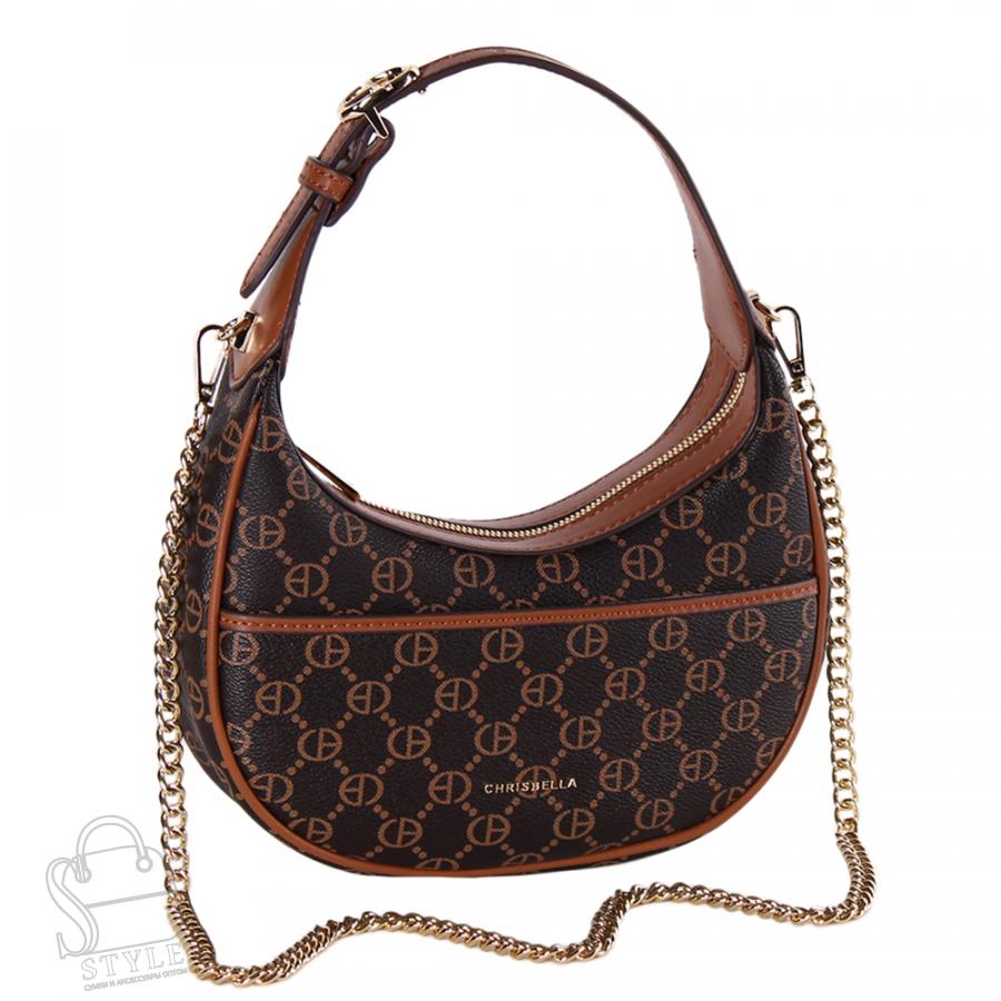 Сумка женская 012312011 brown Chrisbella/30 в Новосибирске