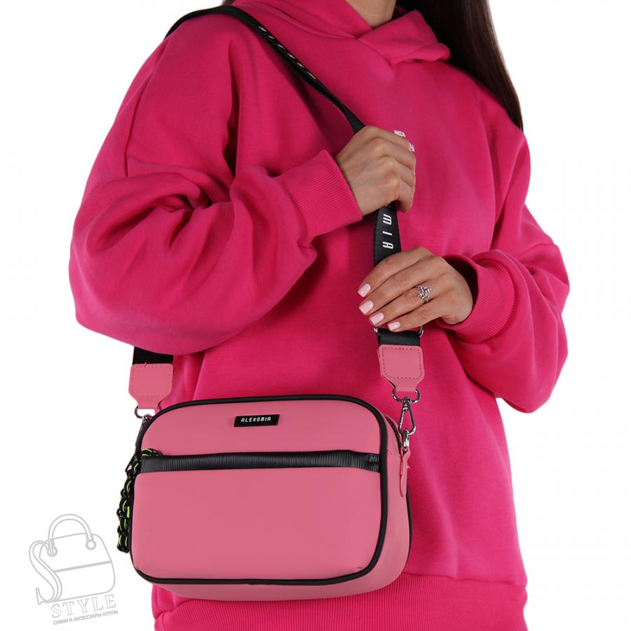 Сумка женская 8879CD pink Alex&Mia/30 в Новосибирске