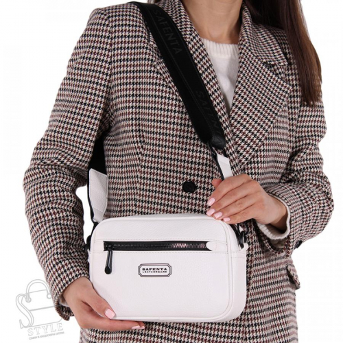 Сумка женская  270011-9 white Velina Fabbiano-Safenta/30 в Новосибирске