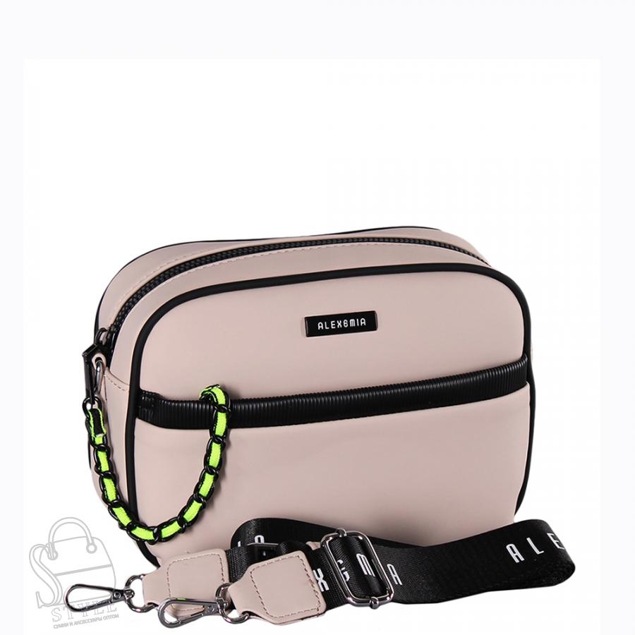Сумка женская 8879CD beige Alex&Mia/30 в Новосибирске