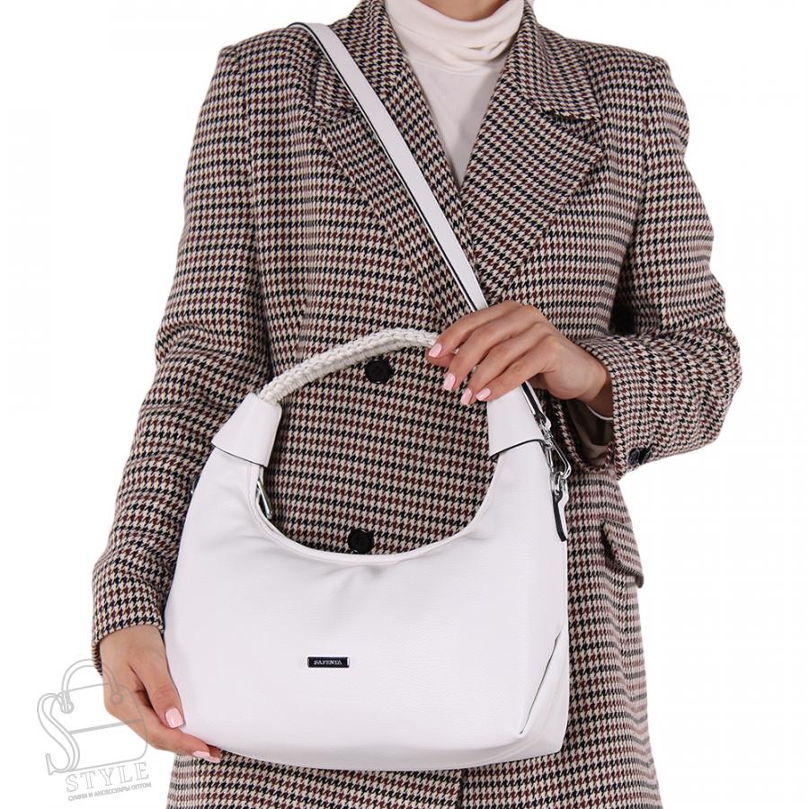 Сумка женская 593379 white Velina Fabbiano-Safenta/30