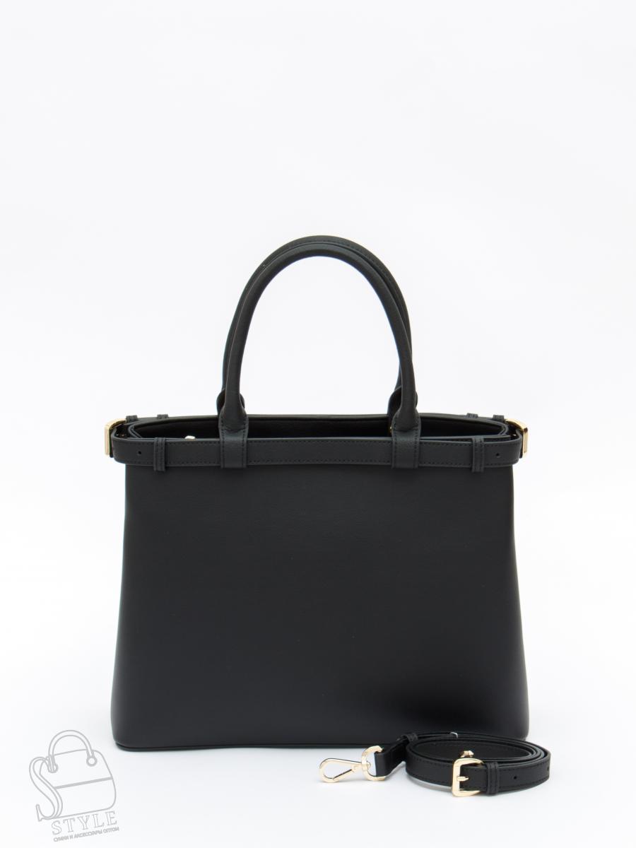 Сумка женская кожаная 3167PE black Polina&Eiterou в Новосибирске