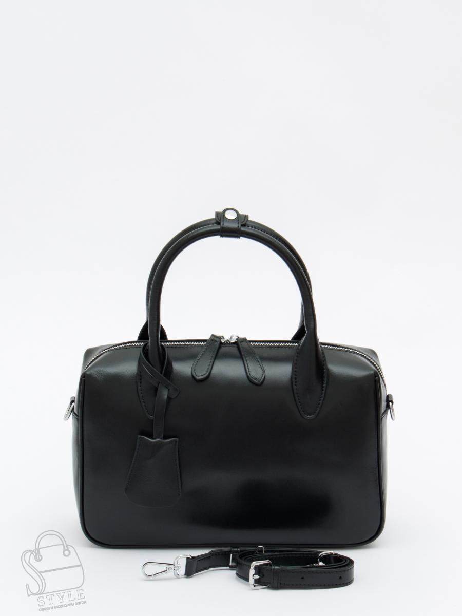 Сумка женская кожаная 9901VG black Vitelli Grassi