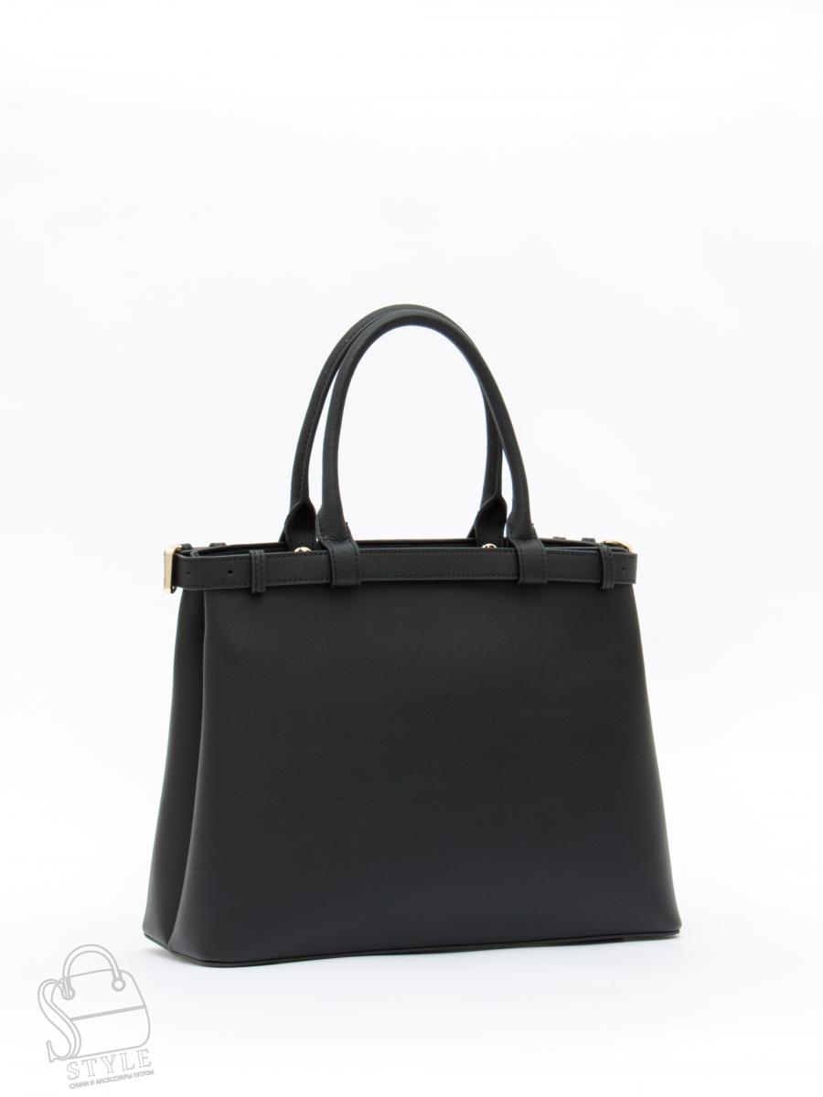 Сумка женская кожаная 3167PE black Polina&Eiterou в Новосибирске