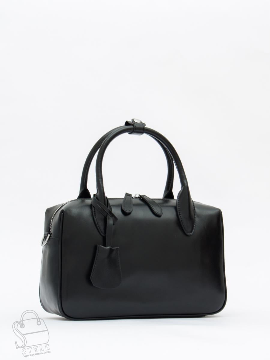 Сумка женская кожаная 9901VG black Vitelli Grassi