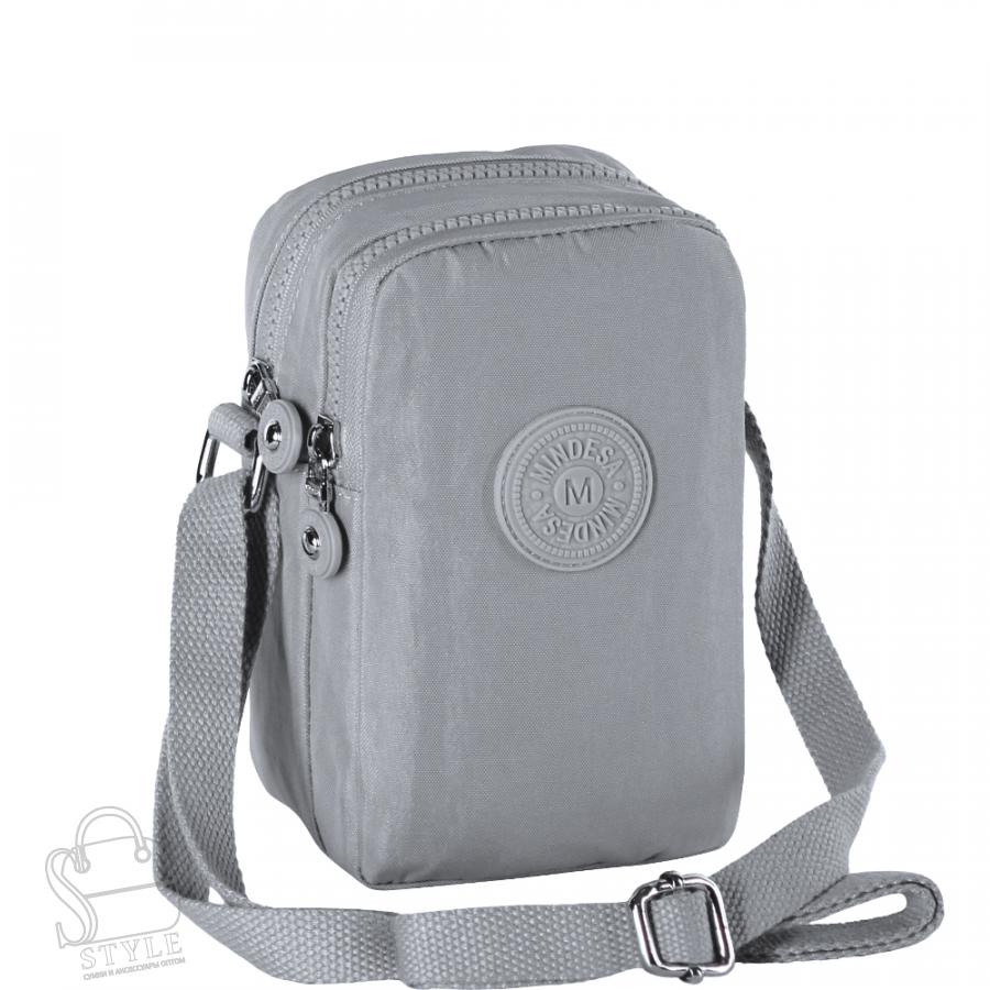Сумка женская 8761MDW l.gray Mindesa