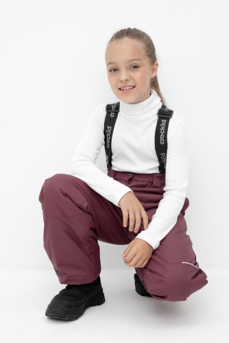 Crоckid Брюки ВК 40008/23/6 ГР сливовый Crоckid