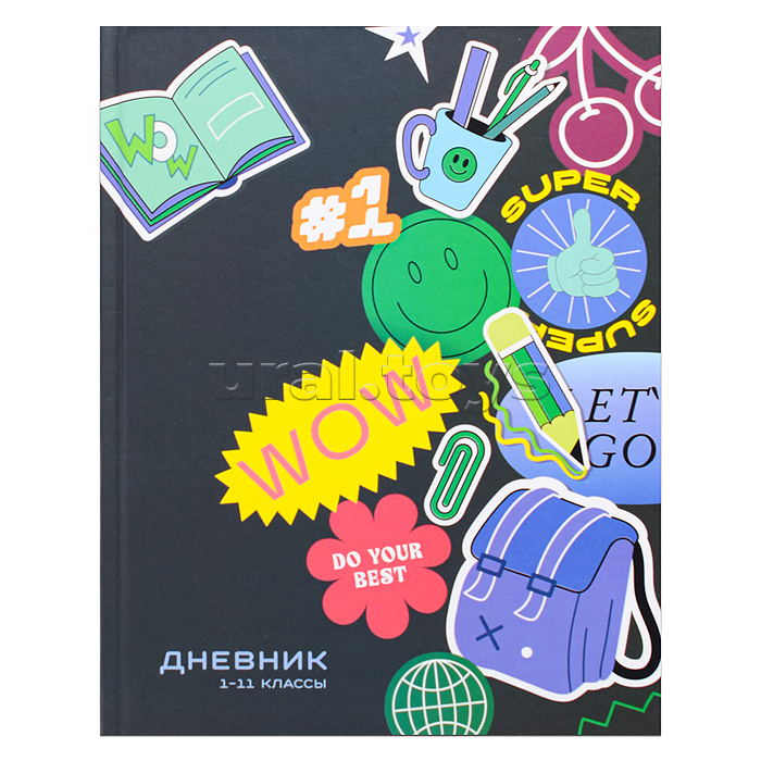 Дневник 1-11 кл. 40л. (твердый)