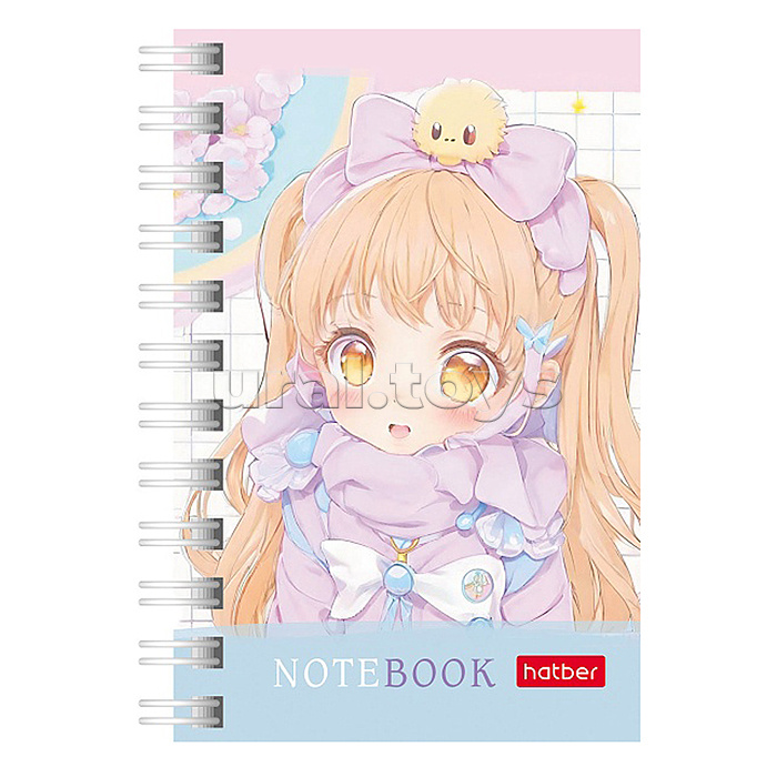 Записная книжка 40л. А7, клетка