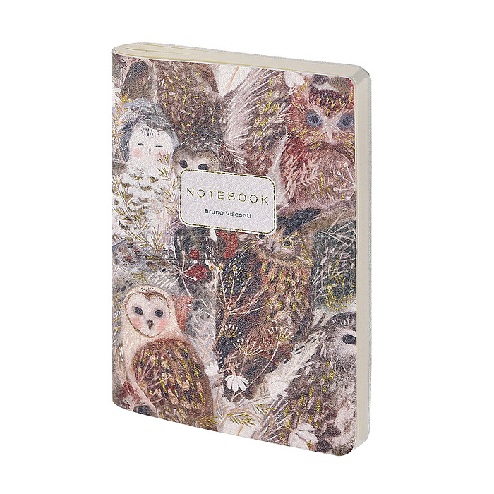 Записная книжка из экокожи 60 л. линейка